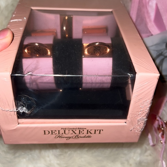 Honey Birdette Kukuro blush bra open brief bondage kit - Picture 4 of 12